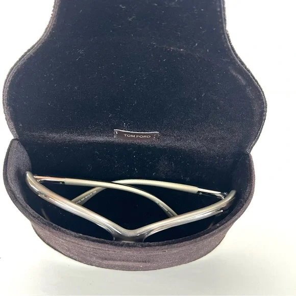 TOM FORD TF125 Anais Gray Gradient Lenses w Black Gray Silver Frame Sunglasses - Picture 3 of 14